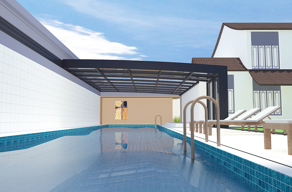 Structure Over Pool Your Guide to Purchasing a Pool Enclosure or Retractable Structure - Sunrim